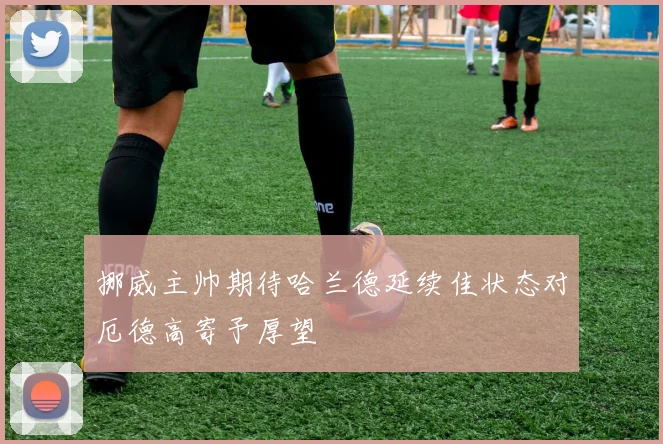 挪威主帅期待哈兰德延续佳状态对厄德高寄予厚望